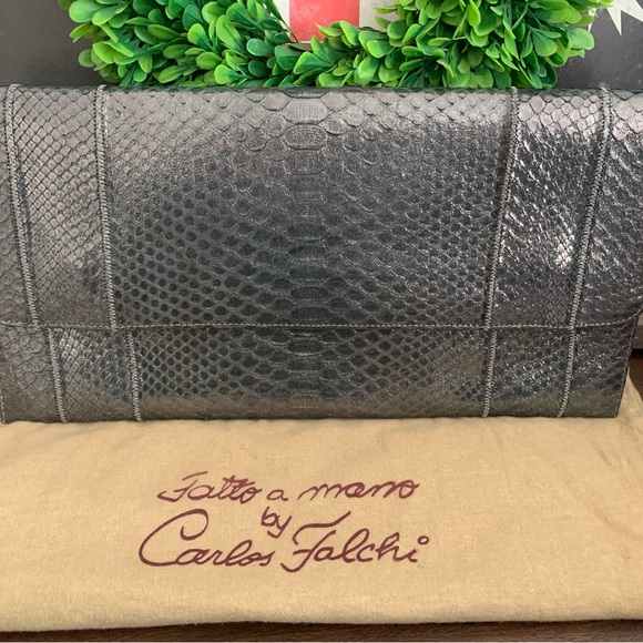 CARLOS FALCHI Fatto a Mano clutch handbag
